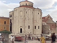 San Donato (St. Donat), Zeleni Trg (Piazza delle Erbe), Zara (Zadar), Croazia. Autore e Copyright: Marco Ramerini