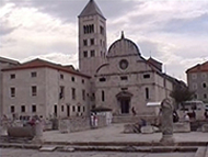 La chiesa di Santa Maria (Sv. Marije), Zara (Zadar), Croazia. Autore e Copyright: Marco Ramerini