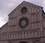 La Cattedrale di Santa Anastasia (Sv. Stosija), Zara (Zadar), Croazia. Autore e Copyright: Marco Ramerini