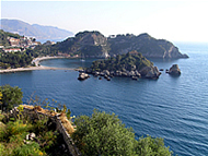 Isola Bella, Taormina, Sicilia, Italia. Autore e Copyright: Marco Ramerini