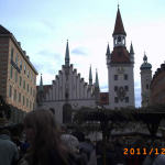 Altes Rathaus, Marienplatz, Monaco, Baviera. Autore e Copyright Liliana Ramerini