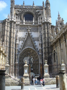 Cattedrale di Siviglia, Andalusia, Spagna. Author and Copyright Liliana Ramerini...
