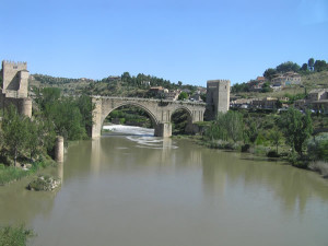 Puente de Alcántara, Toledo, Spagna. Author and Copyright Marco Ramerini.