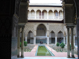 Reales Alcázares, Siviglia, Andalusia, Spagna. Author and Copyright Liliana Ramerini